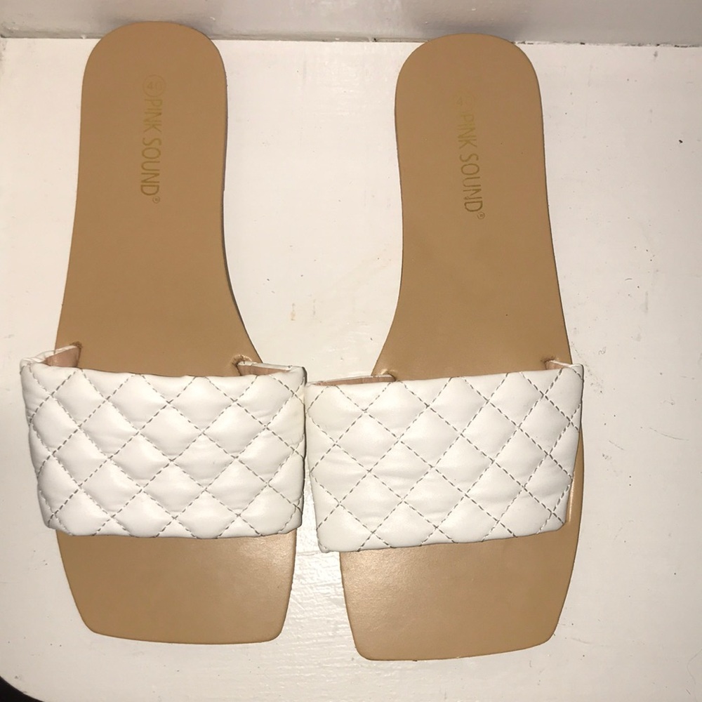 Two Pair Square Toed Sandals